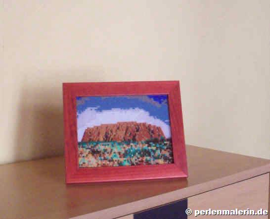 Perlenbild Ayers Rock